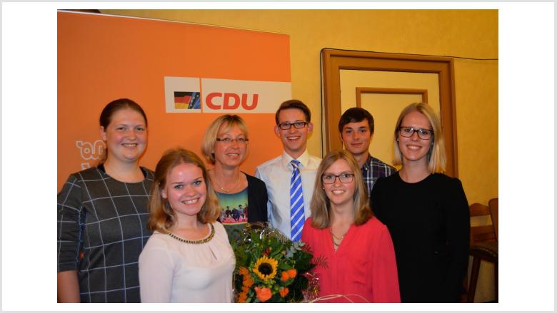 Petra Nicolaisen mit der JU